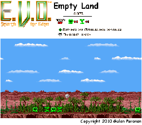 Thumbnail for a map of Early Creatures Of Land Empty Land for the SNES game E.V.O.: Search For Eden.