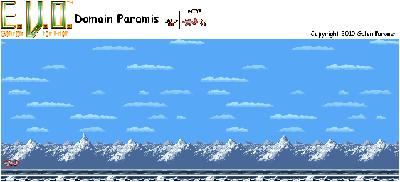 Thumbnail for a map of Ice Age Domain Paramis for the SNES game E.V.O.: Search For Eden.