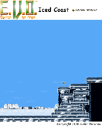 Thumbnail for a map of Ice Age Iced Coast for the SNES game E.V.O.: Search For Eden.