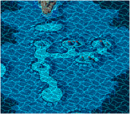 Thumbnail for a map of The World Before Land for the SNES game E.V.O.: Search For Eden.