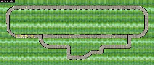 Thumbnail for a map of King League Death Wind II for the SNES game F-Zero.