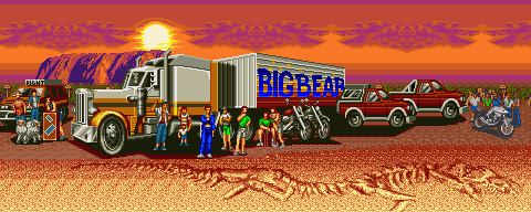 Thumbnail for a map of Alice Springs, Australia for the SNES game Fatal Fury 2.