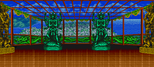Thumbnail for a map of Geese Building Round 1 for the SNES game Fatal Fury.