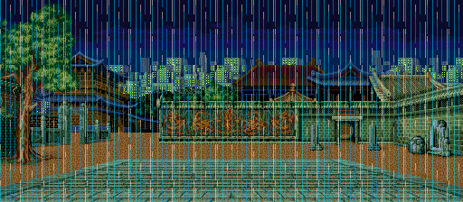 Thumbnail for a map of Howard Arena Round 3 (Animated) for the SNES game Fatal Fury.