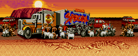Thumbnail for a map of Alice Springs, Australia for the SNES game Fatal Fury Special.