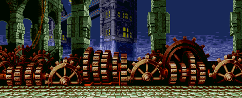 Thumbnail for a map of Big Ben, London, England for the SNES game Fatal Fury Special.