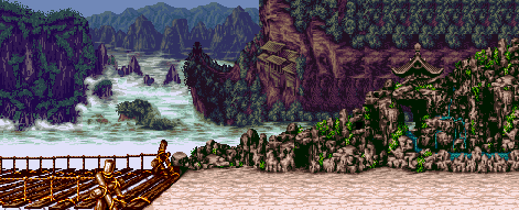 Thumbnail for a map of Hobei, China for the SNES game Fatal Fury Special.