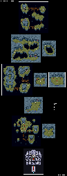 Thumbnail for a map of Cave Magnes for the SNES game Final Fantasy II.