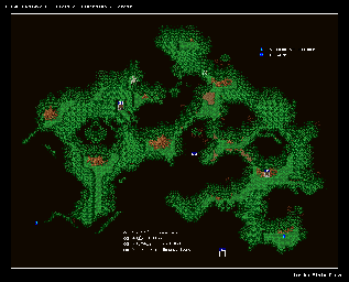 Thumbnail for a map of Cleft Of Dimension Forest for the SNES game Final Fantasy V.