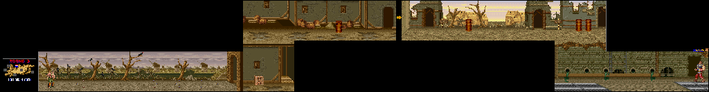 Thumbnail for a map of Round 3: Holland for the SNES game Final Fight 2.