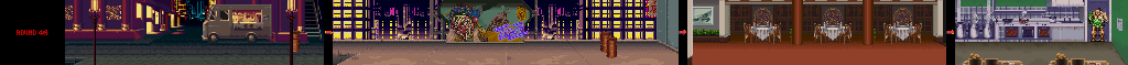 Thumbnail for a map of Round 4A for the SNES game Final Fight 3.
