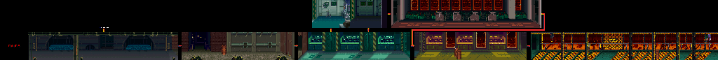 Thumbnail for a map of Round 5 for the SNES game Final Fight 3.