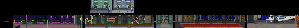 Thumbnail for a map of Round 6 for the SNES game Final Fight 3.