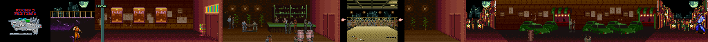 Thumbnail for a map of Round 3: Westside for the SNES game Final Fight.