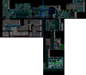 Thumbnail for a map of Level 2: New Washington America for the SNES game Flashback: The Quest For Identity.