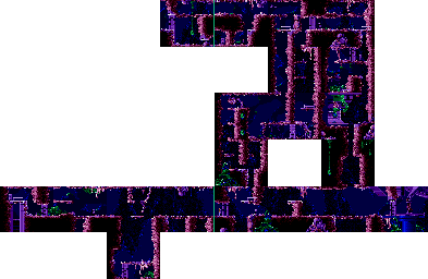 Thumbnail for a map of Level 7: Alien Homeworld Upper Base for the SNES game Flashback: The Quest For Identity.