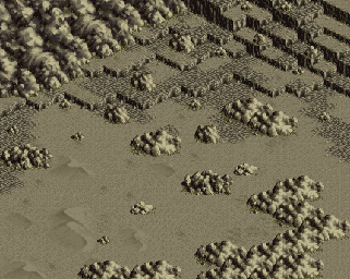 Thumbnail for a map of Mission 13 for the SNES game Front Mission.