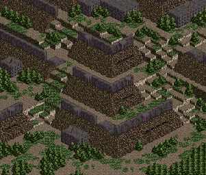 Thumbnail for a map of Mission 15 for the SNES game Front Mission.