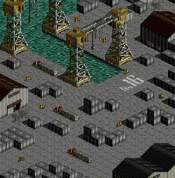 Thumbnail for a map of Mission 28 for the SNES game Front Mission.