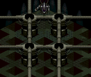 Thumbnail for a map of Mission 30 for the SNES game Front Mission.