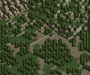 Thumbnail for a map of Mission 6 for the SNES game Front Mission.