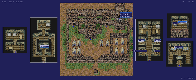 Thumbnail for a map of Bavalis Encampment for the SNES game GD Leen.