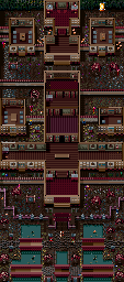 Thumbnail for a map of Level 2-1 for the SNES game Ghoul Patrol.