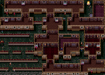 Thumbnail for a map of Level 2-2 for the SNES game Ghoul Patrol.