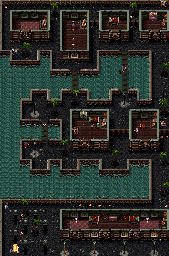 Thumbnail for a map of Level 3-1 for the SNES game Ghoul Patrol.