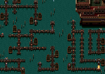 Thumbnail for a map of Level 3-3 for the SNES game Ghoul Patrol.