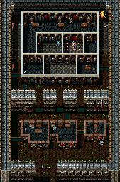 Thumbnail for a map of Level 4-1 for the SNES game Ghoul Patrol.