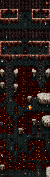 Thumbnail for a map of Level 5-1 for the SNES game Ghoul Patrol.