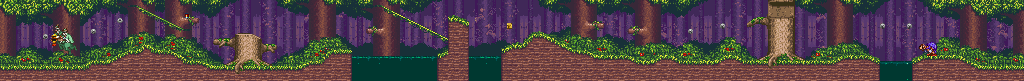 Thumbnail for a map of Stage 2: The Jungle Area 1 for the SNES game The Great Circus Mystery: Starring Mickey & Minnie.