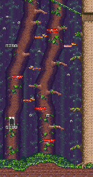 Thumbnail for a map of Stage 2: The Jungle Area 2 for the SNES game The Great Circus Mystery: Starring Mickey & Minnie.