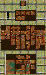 Thumbnail for a map of Red Canyon for the SNES game Gunple: Gunman's Proof.