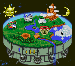 Thumbnail for a map of World for the SNES game Hebereke's Popoitto.