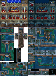 Thumbnail for a map of Edward's Castle & Edward's Prison (Unmarked) for the SNES game Illusion Of Gaia.