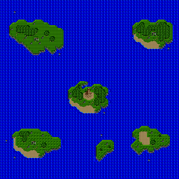 Thumbnail for a map of Intro World for the SNES game Illusion Of Gaia.