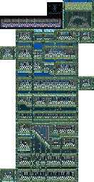 Thumbnail for a map of Seaside Palace for the SNES game Illusion Of Gaia.
