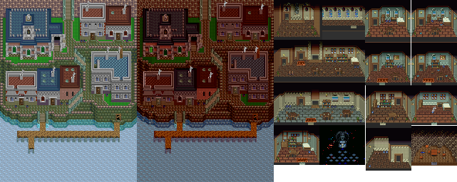 Thumbnail for a map of South Cape (Raw) for the SNES game Illusion Of Gaia.