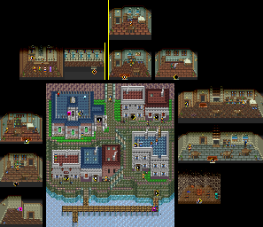 Thumbnail for a map of South Cape (Unmarked) for the SNES game Illusion Of Gaia.