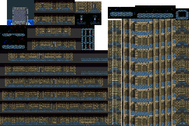 Thumbnail for a map of Tower Of Babel (Unmarked) for the SNES game Illusion Of Gaia.