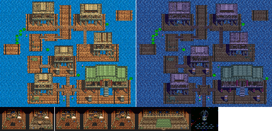Thumbnail for a map of Watermia (Unmarked) for the SNES game Illusion Of Gaia.