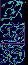 Thumbnail for a map of Danoura Cave for the SNES game Inindo: Way Of The Ninja.