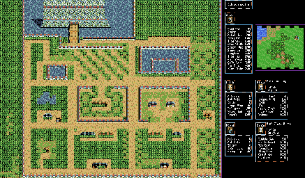 Thumbnail for a map of Echizen Castle for the SNES game Inindo: Way Of The Ninja.