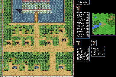 Thumbnail for a map of Etchu Castle for the SNES game Inindo: Way Of The Ninja.