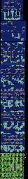 Thumbnail for a map of Mt. Ochi for the SNES game Inindo: Way Of The Ninja.