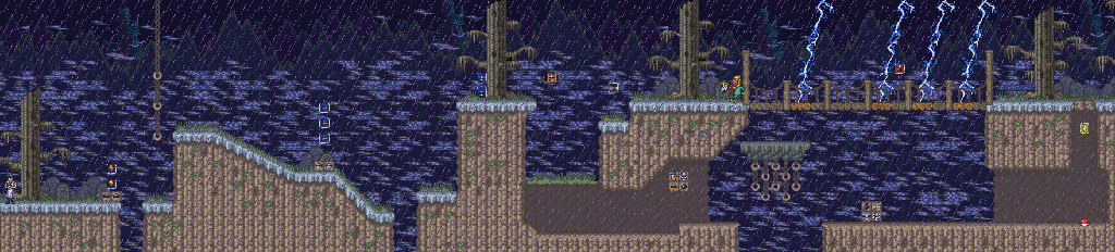 Thumbnail for a map of Stage 1 Area 1 for the SNES game Inspector Gadget.