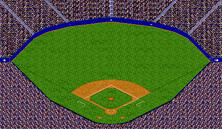 Thumbnail for a map of Atlanta Braves - Atlanta Fulton County Stadium for the SNES game Ken Griffey Jr Presents Major League Baseball.