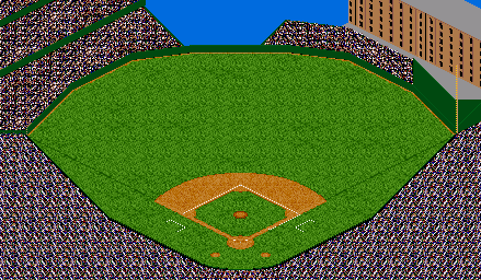 Thumbnail for a map of Baltimore Orioles - Oriole Park for the SNES game Ken Griffey Jr Presents Major League Baseball.